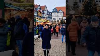 Christmas market in wolfenbüttel.. #short vedios.🥰