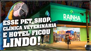 Pet shop, clínica veterinária e hotel: confira como ficou o layout da Rainha