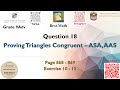 Proving Triangles Congruent – ASA, AAS | Q18 P2 | 9A | EoT3 |