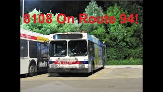 NeoplanDude | SEPTA 2006 New Flyer D40LF #8108 On Route 94, To Chestnut Hill Loop!