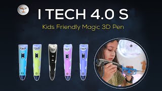 itech Kids Friendly Magic 3D Pen | WOL3D | Unboxing of itech 3D Pen |