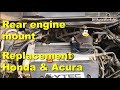 Rear engine mount replacement on 2003 - 2007 Accord 4cyl/2004 - 2005 Acura TSX