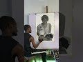 from start to finish –160 hours of hyper realistic charcoal drawing art draw artwork artdrawing