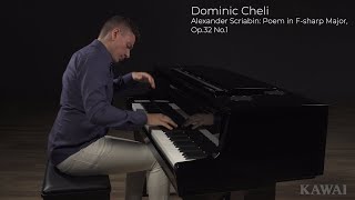 Scriabin Poem in F-sharp Major Op32 No1 - Kawai NV10S Demo by Dominic Cheli