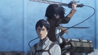 Mikasa Vs Bertholdt - Shingeki no Kyojin Season 3 Part 2 - AMV