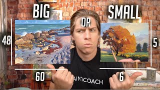 PAINT TALK: Should You Paint Big Or Small