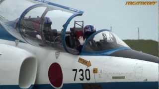 築城基地航空祭 ブルーインパルス T-4 （展示飛行）