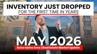 Boise Real Estate Market Update – May 2026 | Inventory Just Dropped for the First Time in Years