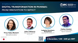 DIGITAL TRANSFORMATION IN PHARMA: FROM INNOVATION TO IMPACT