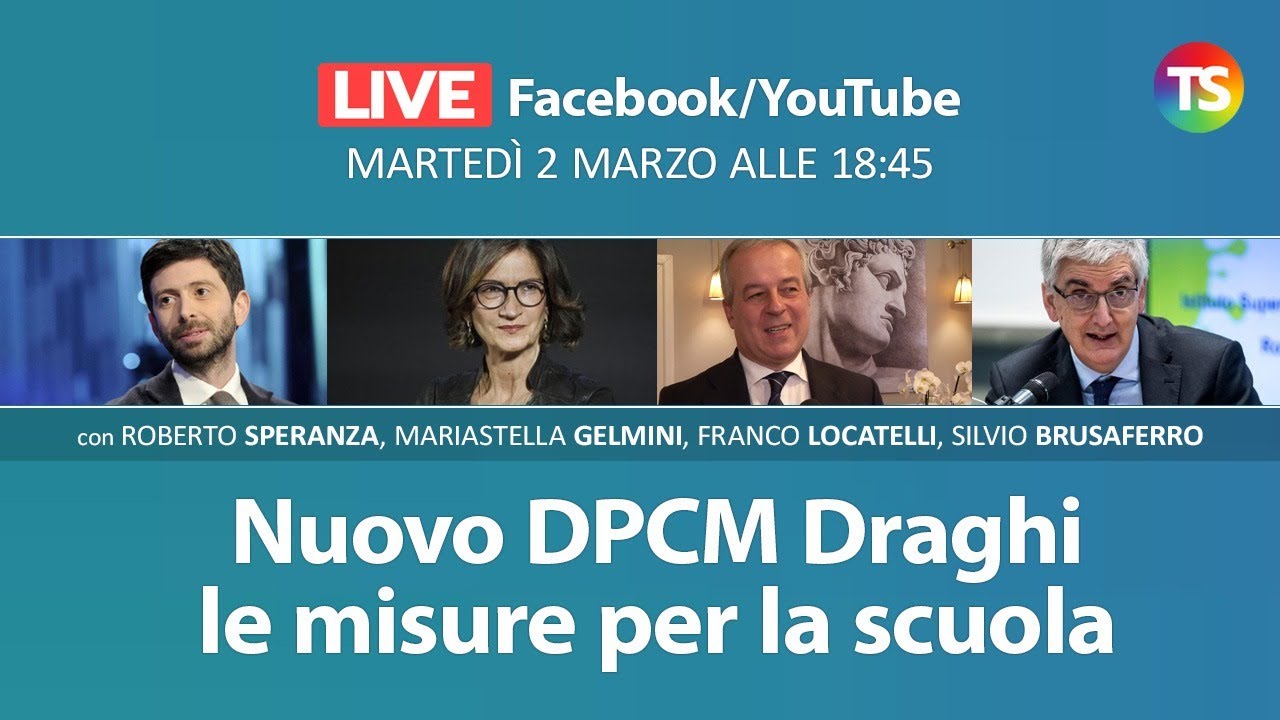 Diretta Nuovo Dpcm Draghi: Le Misure Anti Covid - YouTube