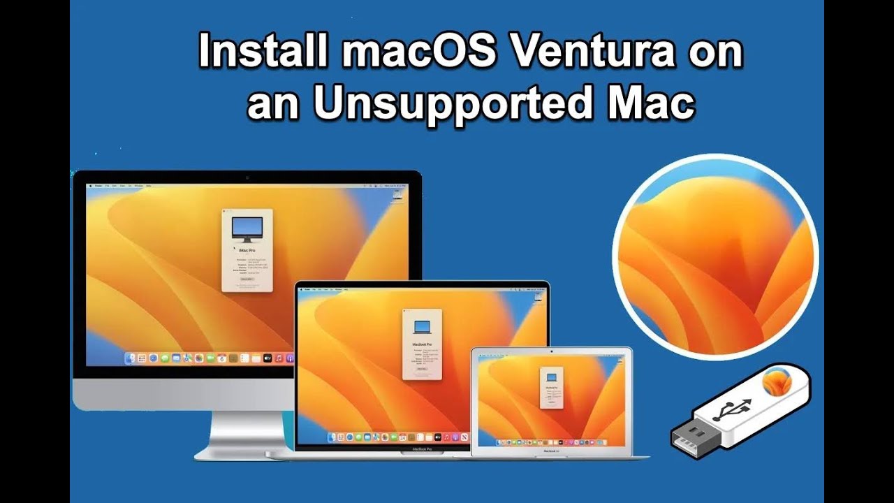 How To Install MacOS Ventura On An Unsupported Macs | Deutsch (4K ...