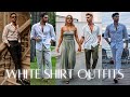 White Shirt Outfit Ideas For Men | White Shirt | Formal Outfits For Men | Men's Fashion 2024