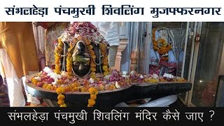 Panchmukhi Shivling Sambhalhera Muzaffarnagar Shiv Mandir | पंचमुखी शिव मंदिर सम्भलहेरा कैसे पहुंचे