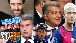 🚨🔥TENSION BARÇA LAPORTA.../ LA GROSSE INQUIÉTUDE DE RAPHINHA SUR LE DOSSIER OLMO...