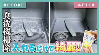 【キッチンお掃除】超簡単お掃除！食洗機の水垢スッキリ