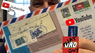 Discovering the Wonders of Philately: Opening a Surprise Gift of Stunning Postal Stamps