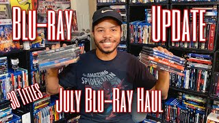 July 2021 Blu-ray Haul - Blu-ray Update (Steelbooks, 4Ks, Criterion, & Scream Factory)