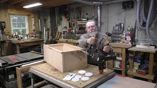 Blind stapler makes attaching face frames to cabinets easy