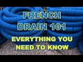 How do I Install a French Drain? French Drain 101 - Everything You Need to Know!