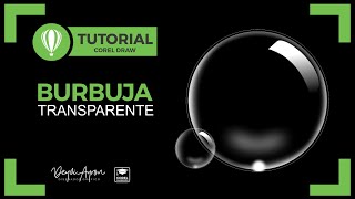 🔴Como hacer BURBUJAS (transparentes) en CorelDraw 🦄paso a paso