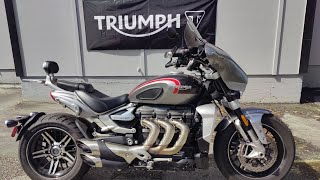 2021 Triumph Rocket 3 GT with Corbin Fairing