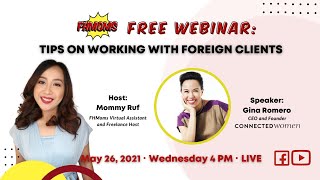 FHMoms X Connected Women: Tips on Working with Foreign Clients