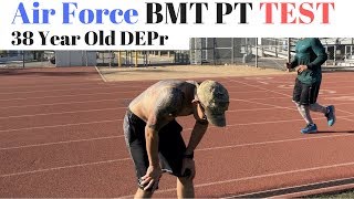 Air Force BMT PT Test - Attempted By A 38 Year Old DEPr