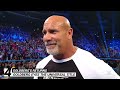 Goldberg’s returns WWE Top 10, Sept. 29, 2022