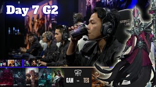 GAM vs TES | Day 7 LoL Worlds 2022 Main Group Stage | GAM Esports vs Top Esports - Groups full game