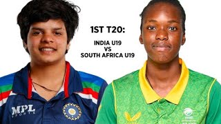 live match today||India under 19 women vs South Africa women||4th T20 match