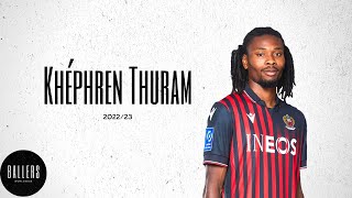 Khephren Thuram | skills, passes and tackles | OGC Nice 2023