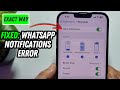 Fix WhatsApp Notifications Are Not Showing on iPhone