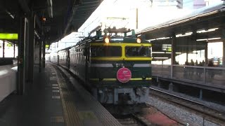 寝台特急トワイライトエクスプレス　大阪駅到着 [2010年1月]