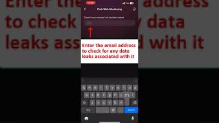 iOS | How to enable Dark web monitoring in your AntiFraud.AI App?
