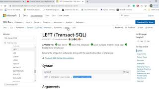 RIGHT FUNCTION | LEFT FUNCTION IN SQL SERVER | SQL Server Tutorial learning in 2020