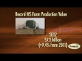 record ms farm production value