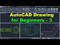 Autocad Drawing Tutorial For Beginners - 3