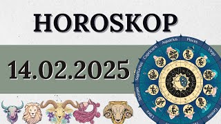 Horoskop für den 14. Februar 2025 für alle Sternzeichen