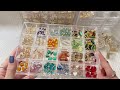 【開封動画】パーツ大量仕入れ✨開封から収納まで🌻beads u0026parts1万円分🌼　　　　　　　　　　　　　 開封 購入品 asmr 収納　 handmade