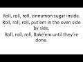 my ooey gooey cinnamon bun lyric video