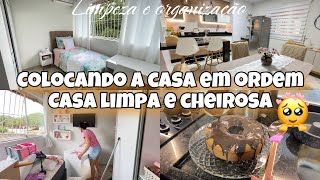 LIMPEZA E ORGANIZAÇÃO | CASA LIMPA E CHEIROSA 🏡| BOLO DE CENOURA E MAIS…Valéria Sousa