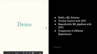Versioning Machine Learning Models and Data - Geek Night Talk (DVC)