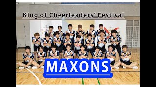 MAXONS @ King of Cheerleaders' Festival