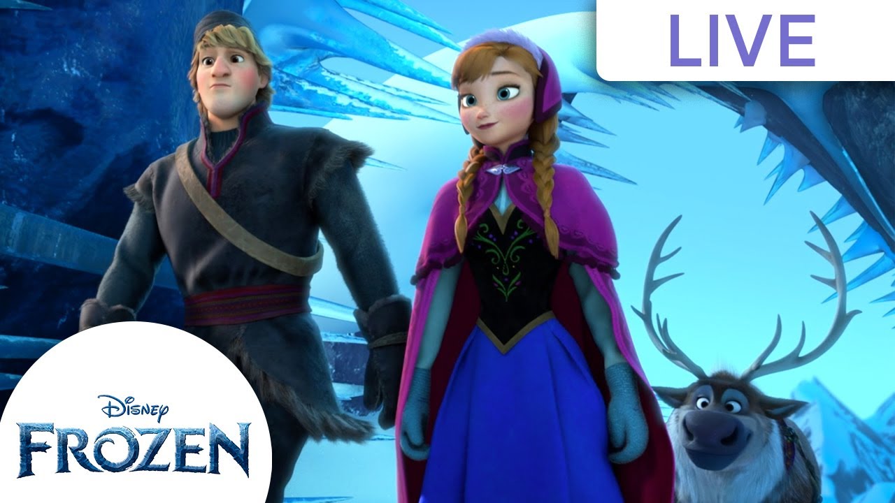 LIVE A Frozen Winter Wonderland Animations For Kids Disney Princess