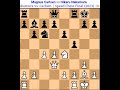 Magnus Carlsen vs Hikaru Nakamura. Nakamura chess game. Magnus chess game. Magnus vs Nakamura. #tal