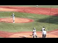 2022 11 18 金 山北一颯 東邦高校 vs 岸本真生 大阪桐蔭高校 ピッチャーゴロ