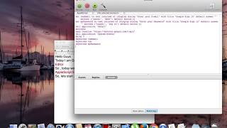 AppleScript Account Log In (Program)