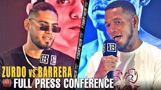ZURDO RAMIREZ VS SULLIVAN BARRERA - FULL PRESS CONFERENCE