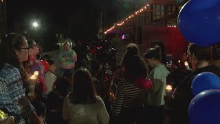 Vigil held for downtown Johnson City shooting victim