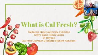 What is CalFresh? + Application Demo!